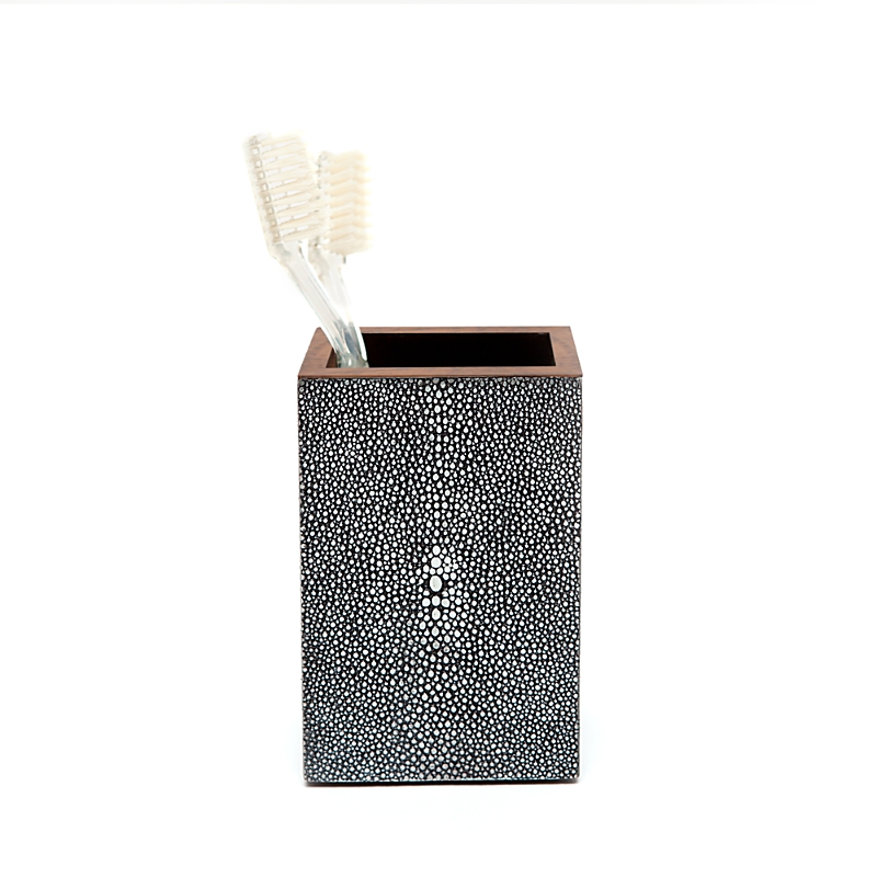 Pigeon & Poodle Manchester Toothbrush Holder In Cool Gray