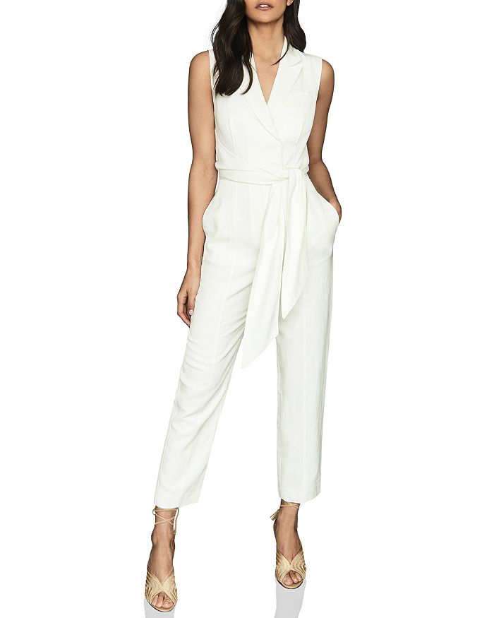 Reiss Romy Tied Waist Jumpsuit Bloomingdale S