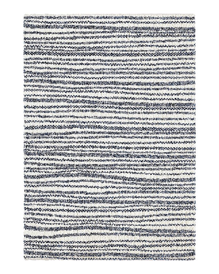 Jennifer Adams Home Palmetto Living Orian Cotton Tail Knitted All Over Area Rug, 5'3 X 7'6 In White