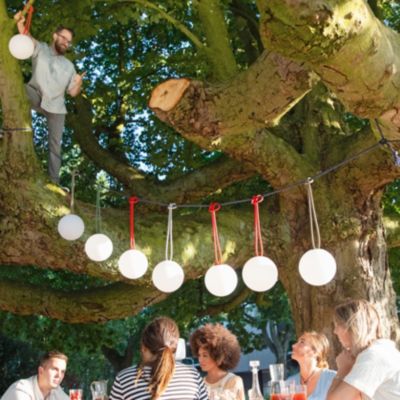 Bolleke Indoor/Outdoor Hanging Lamps, Set of 2