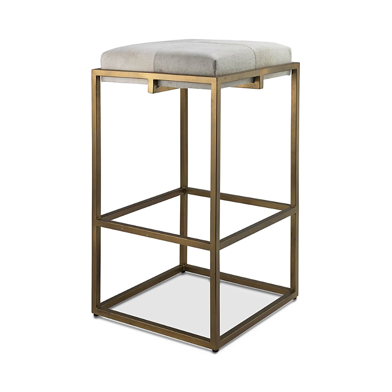 Jamie Young Shelby Bar Stool In Cream