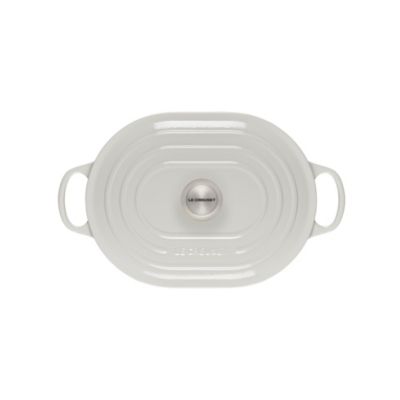 3.75 Qt Cast Iron Oval Casserole & Lid