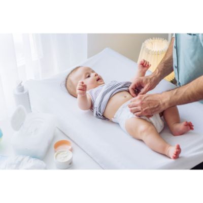 Beautyrest ComforPedic Contoured Crib & Toddler Changing Pad with Plush Cover