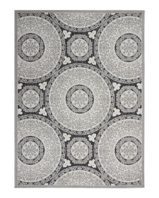 Nourison Key Largo Klg03 Area Rug, 8'10 X 11'10 In Grey