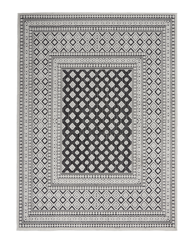 Nourison Key Largo Klg02 Area Rug, 7'10 X 9'10 In Dark Grey