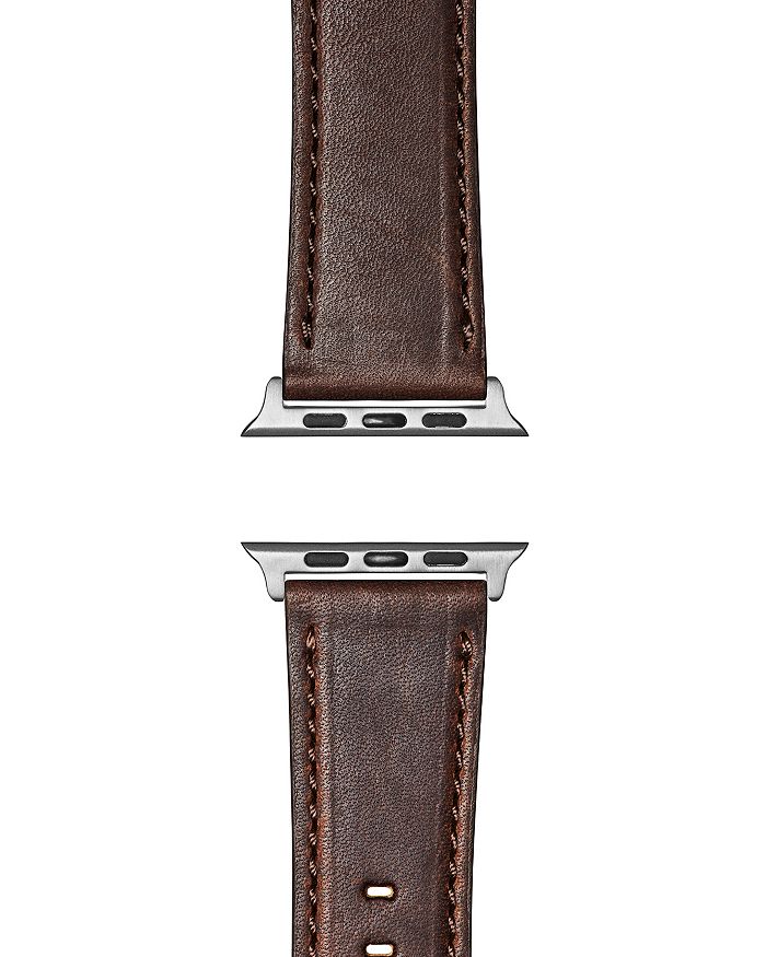 SHINOLA LEATHER STRAP FOR APPLE WATCH, 24MM,S1120162836