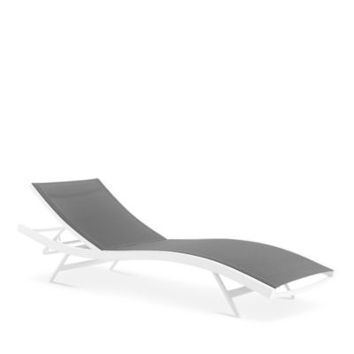 Glimpse Outdoor Patio Mesh Chaise Lounge Chair