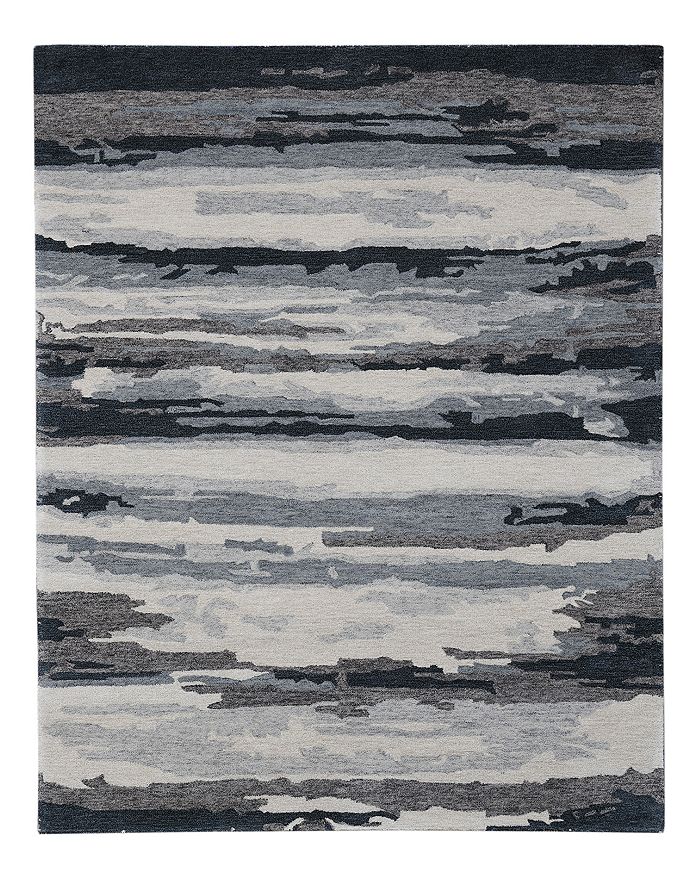 Amer Rugs Abstract Abs-6 Area Rug, 9' X 13' In Gray