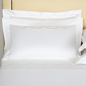 Frette Luminescent Pearls Embroidered Standard Sham