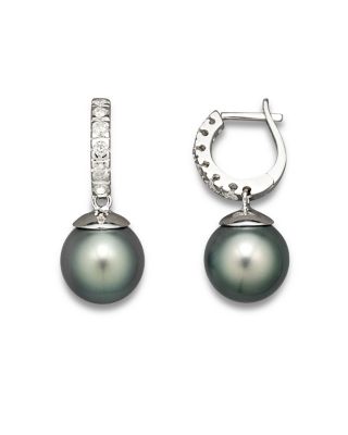 tahitian pearl earrings