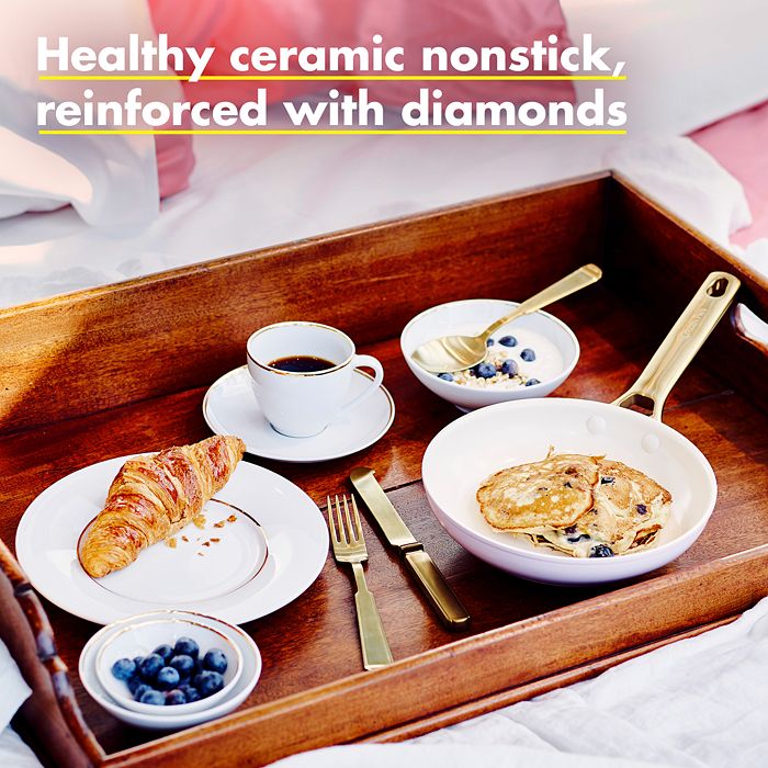 Greenpan Reserve Blush 10piece Ceramic Nonstick Cookware Set ModeSens