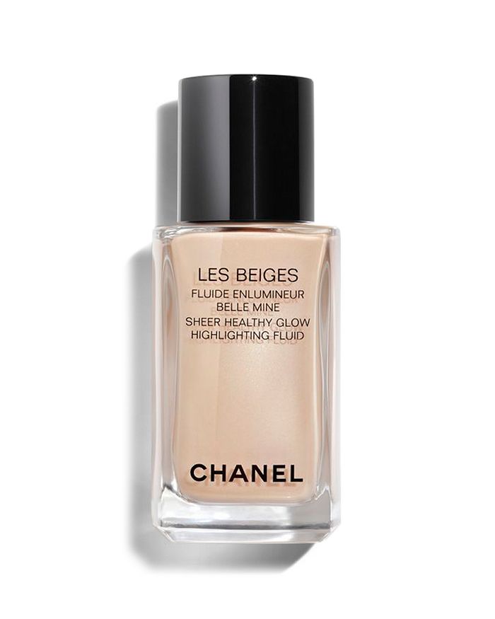 golden hour with Chanel les beiges sheer healthy glow highlighting