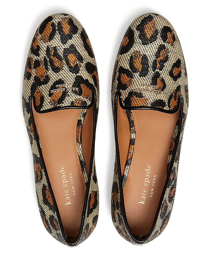kate spade leopard print flats