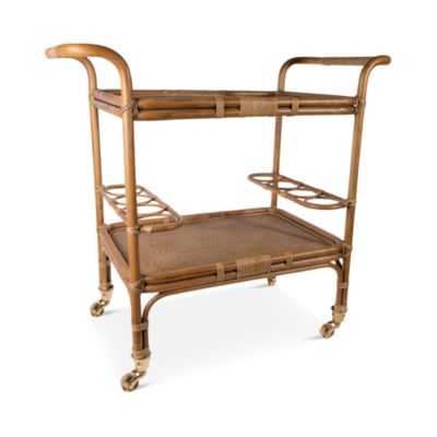 Sika Designs Carlo Rattan Bar Cart