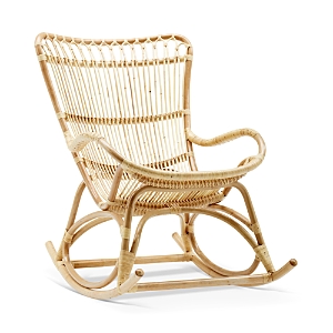 Sika Design S Monet Rattan Rocking Chair In Natural
