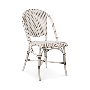 Sika Design S Sofie Outdoor Bistro Side Chair In White/brown