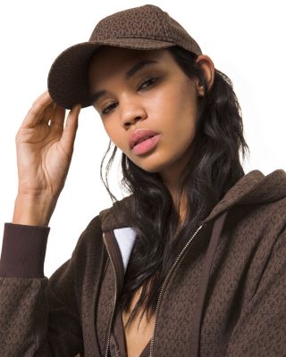 MICHAEL Michael Kors Logo Print Stretch Baseball Cap  display picture 2