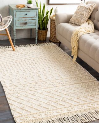 Farmhouse Tassels FTS-2305 Runner Area Rug, 2' 6" x 8'