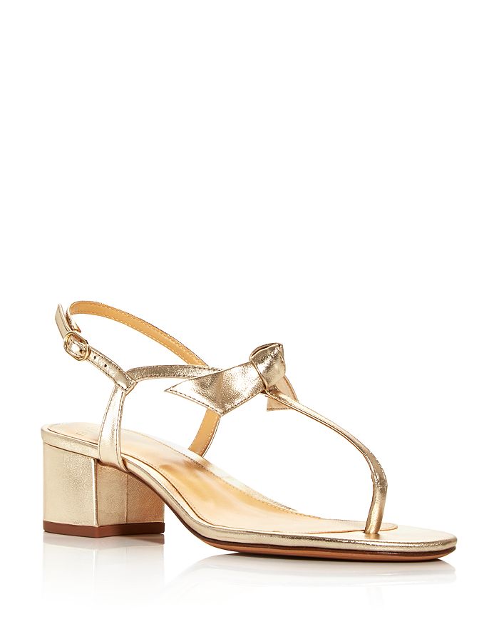 Alexandre Birman Women s Clarita T Strap Block Heel Sandals