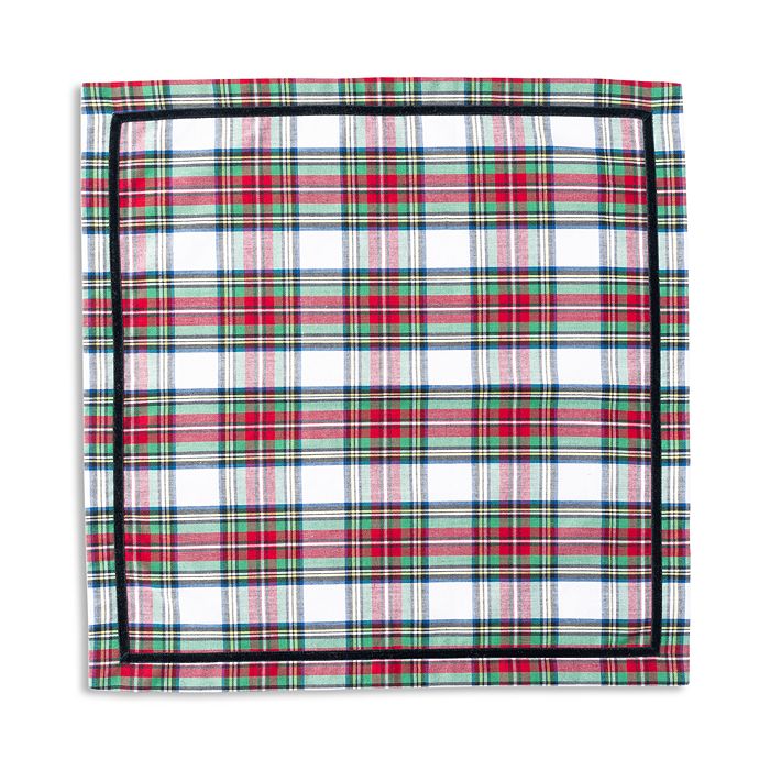 Juliska Stewart Tartan Placemat In Red Tartan