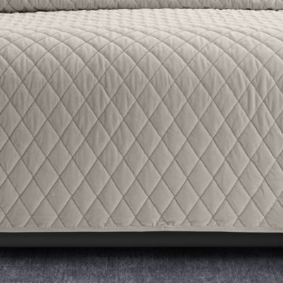 Diamond Velvet Quilt Set, Queen