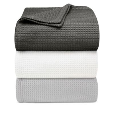Vera Wang - Waffleweave Blanket, Full/Queen