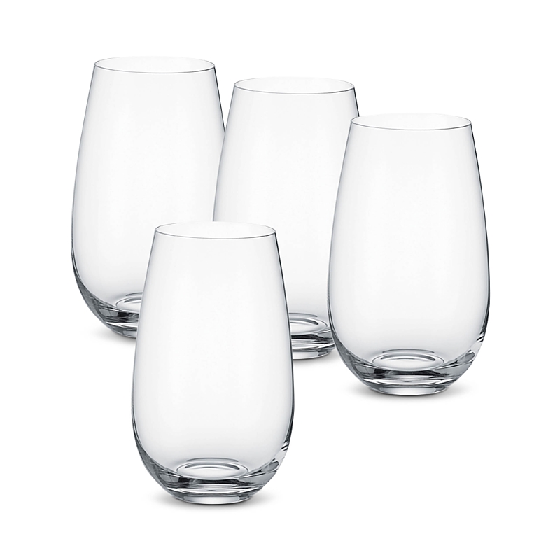 Villeroy & Boch Entree Water Tumbler/Cocktail Glasses, Set of 4