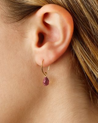 silver waterfall earrings