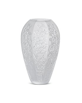 Lalique - Sakura Clear Vase, Large