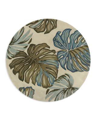 Kas Sparta Florea Round Area Rug, 7'6 x 7'6