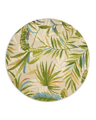 Kas Harbor Playa Round Area Rug, 7'6 x 7'6