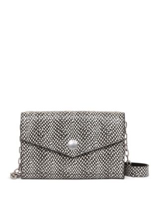 rag & bone - Atlas Snake-Embossed Leather Wallet Crossbody