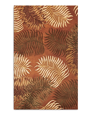 Kas Havana Fern View Area Rug, 5' X 8' In Rust