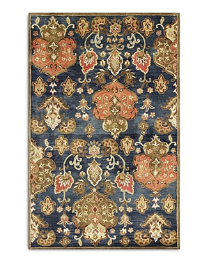 Kas Syriana Tapestry Area Rug, 5' X 8' In Navy