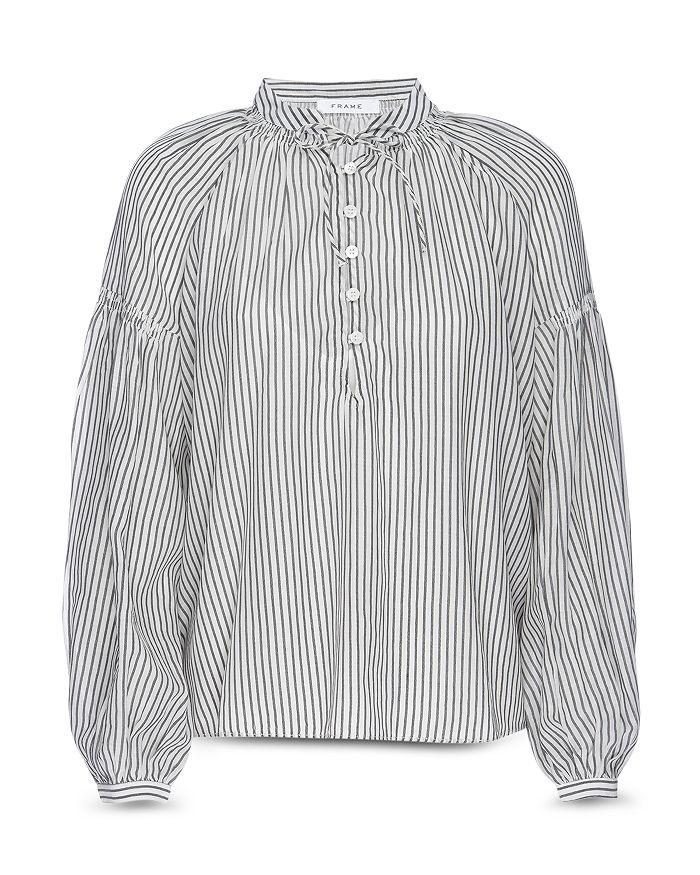 FRAME Billow Striped Shirt | Bloomingdale's