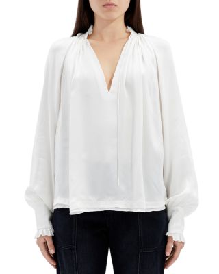 Jonathan Simkhai - Rue Ruched Long Sleeve Top
