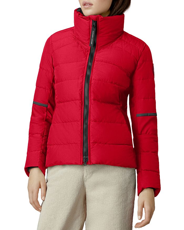 Shop Canada Goose Hybridge Down Jacket In Red