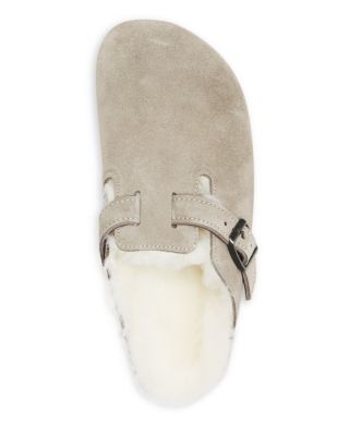 Women's Boston Shearling Clogs