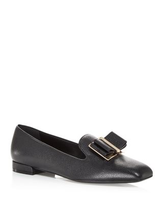 Salvatore Ferragamo 2024 Leather Square Toe Loafer