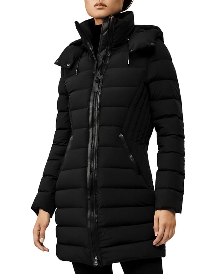 Mackage Womens Farren Fitted Lightweight Down Jacket W/Quilted Detailing 
