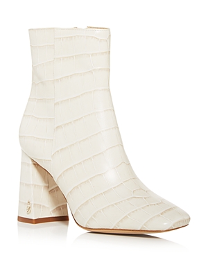 SAM EDELMAN WOMEN'S CODIE HIGH BLOCK HEEL BOOTIES,H1116L8