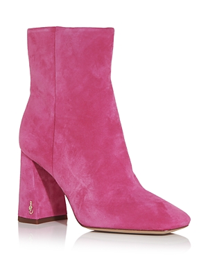 Sam Edelman Women's Codie High Block Heel Booties In Pink