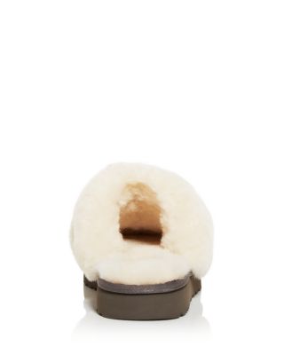 Women&#39;s Cozy Shearling Mule Slippers