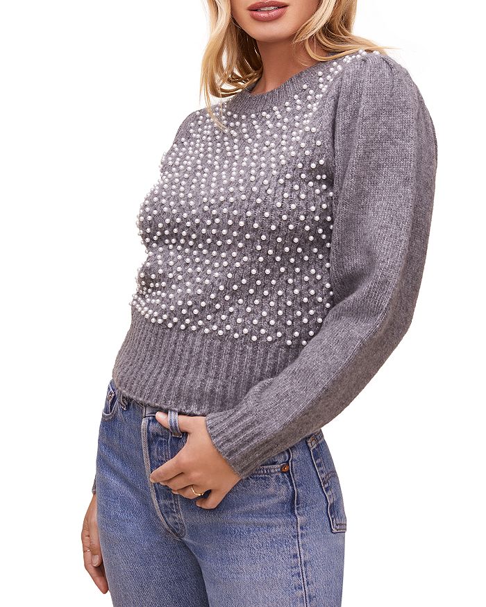 Astr The Label Cindy Sweater In Gray