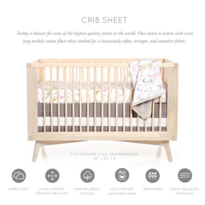 Fawn Jersey Crib Bedding Collection