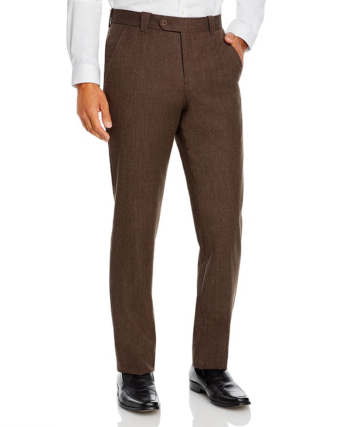 The Men's Store at Bloomingdale's Tailored Fit Corduroy Jeans Charcoal Size 40X30 main image 0