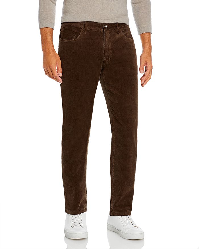 The Men's Store At Bloomingdale's Corduroy Tailored Fit Pants - 100% Exclusive In Taupe