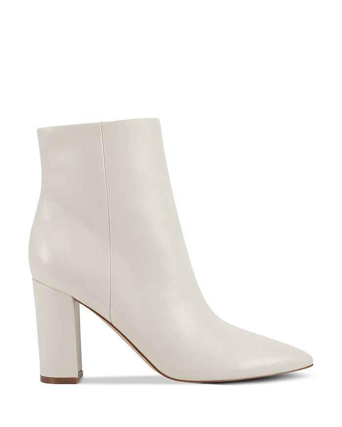 pointed toe high heel booties