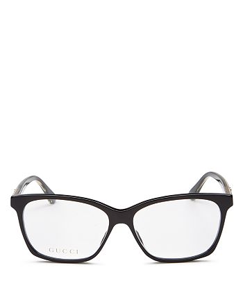 Gucci Women's Square Eyeglasses, 56mm | Bloomingdale's