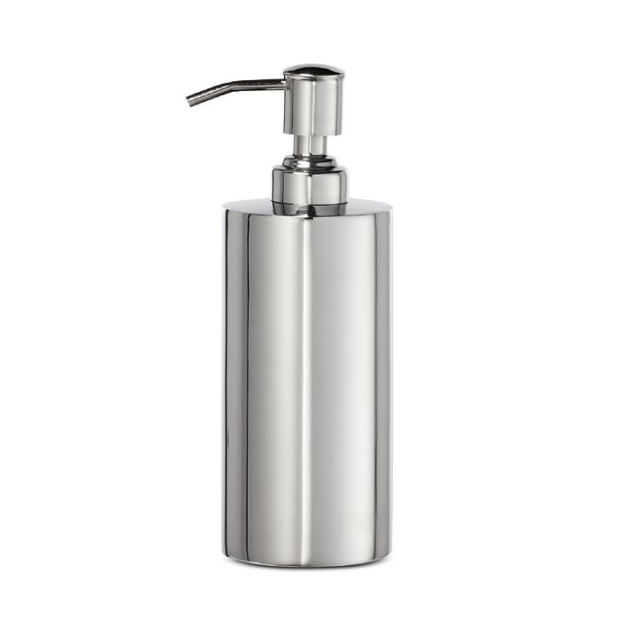 Roselli Modern Round Lotion Pump In Silver